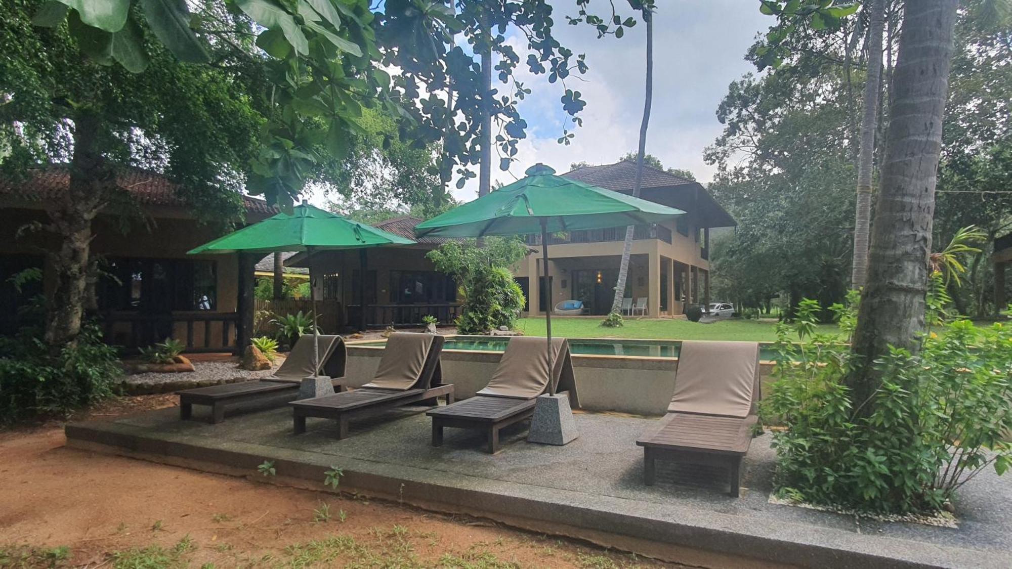 Melina Beach Front Bungalows Tha Lane Bay Екстер'єр фото