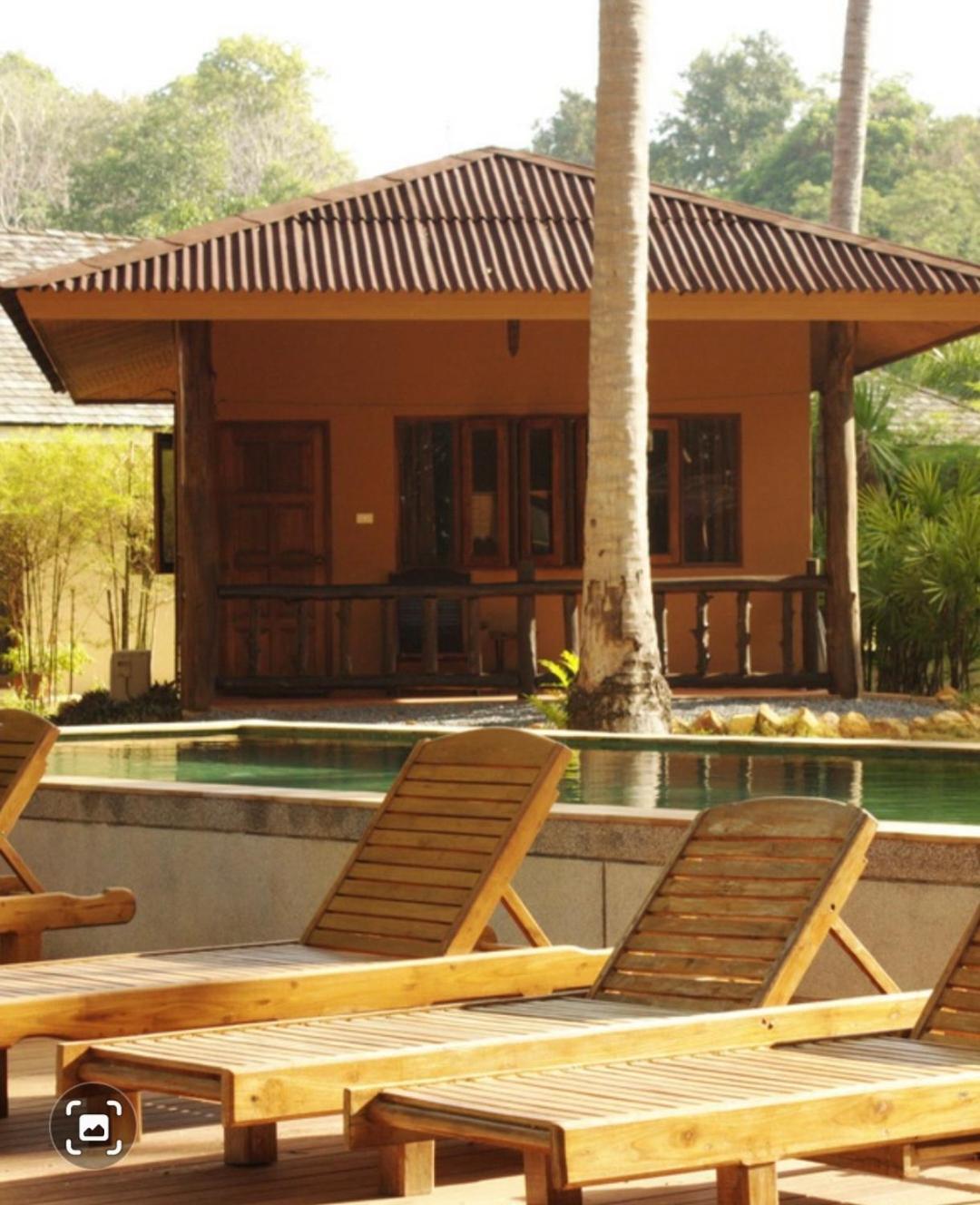 Melina Beach Front Bungalows Tha Lane Bay Екстер'єр фото