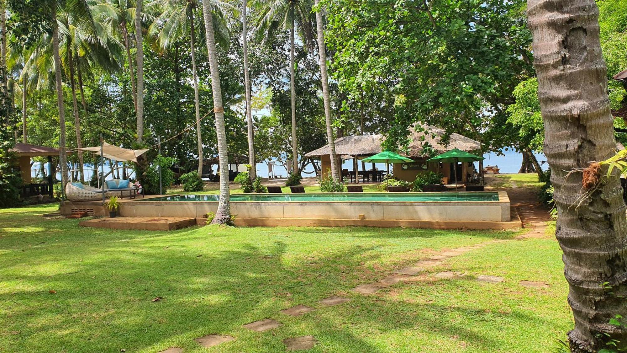 Melina Beach Front Bungalows Tha Lane Bay Екстер'єр фото
