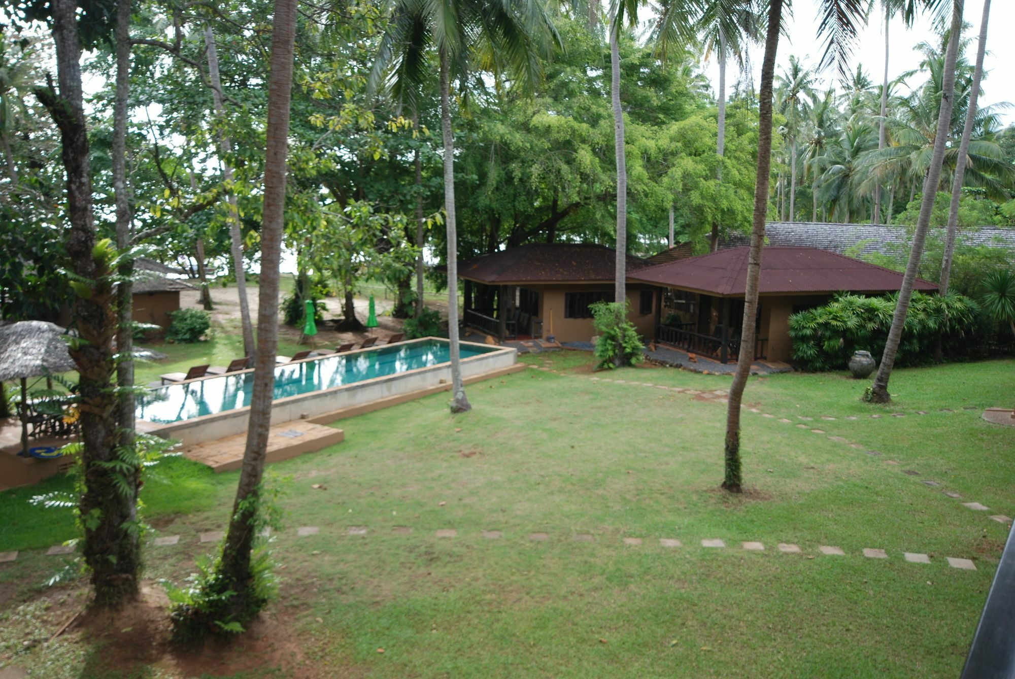Melina Beach Front Bungalows Tha Lane Bay Екстер'єр фото