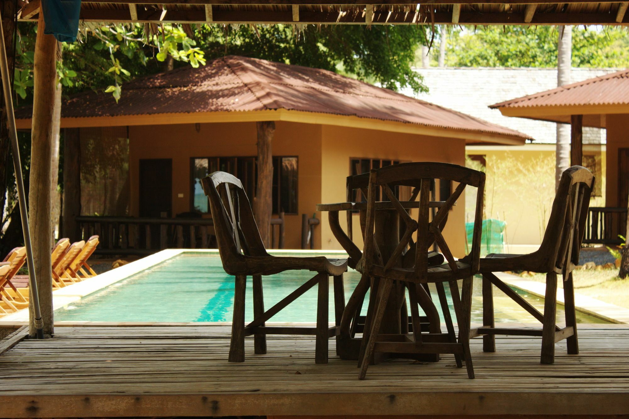 Melina Beach Front Bungalows Tha Lane Bay Екстер'єр фото