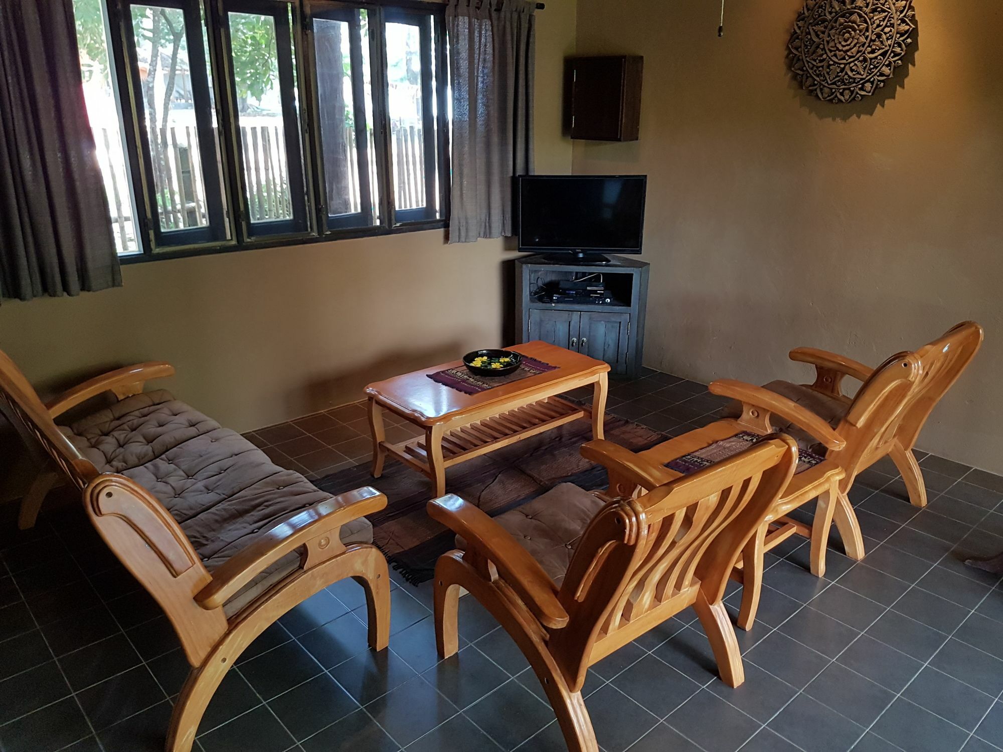 Melina Beach Front Bungalows Tha Lane Bay Екстер'єр фото